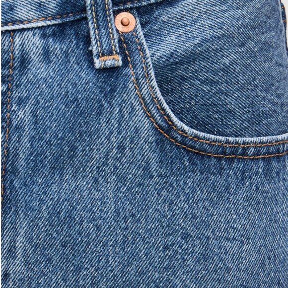 Levi's Blue Straight Leg Jeans for Women size 27 - Picture 4 of 8